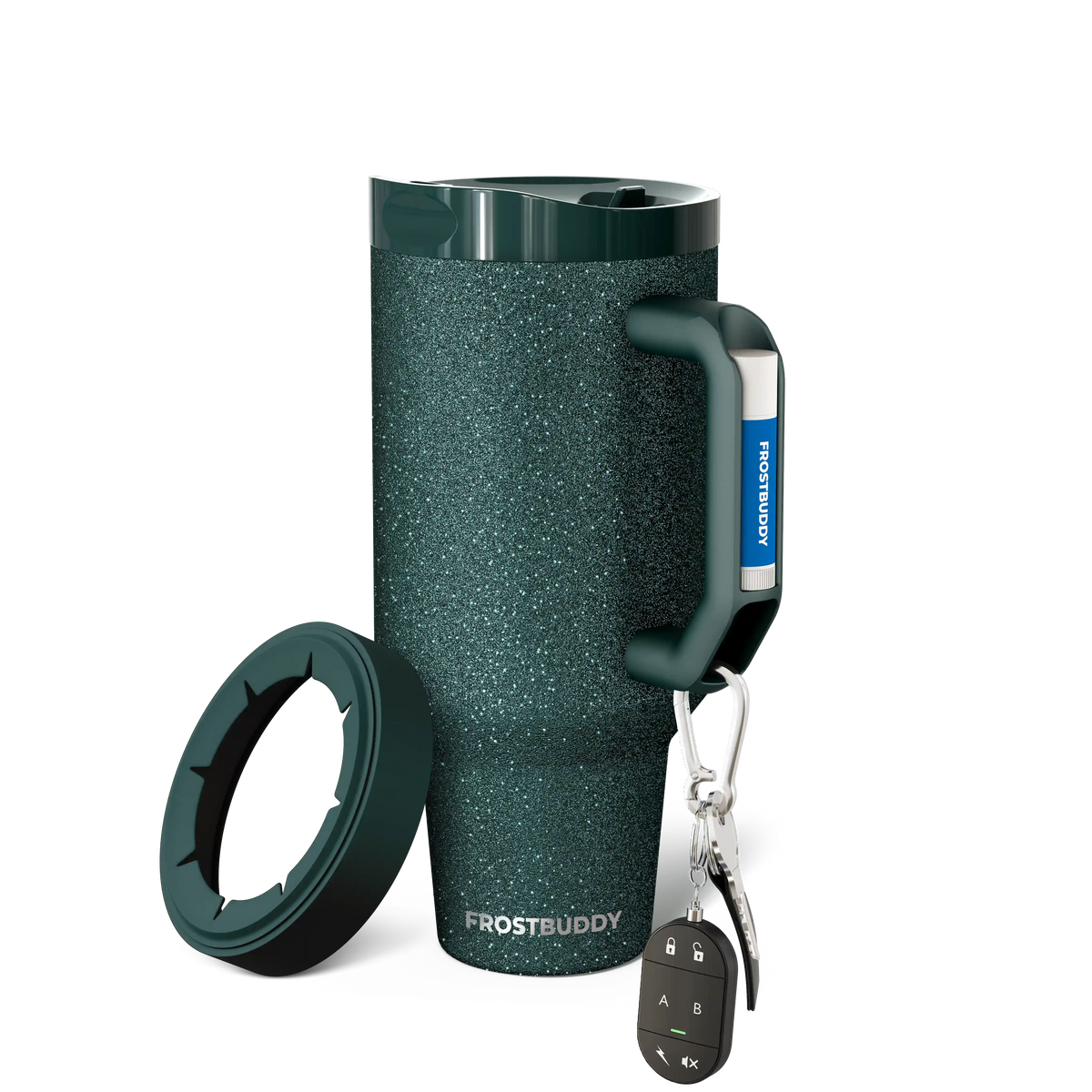 Thicc Buddy 50oz | Forest Green Glitz